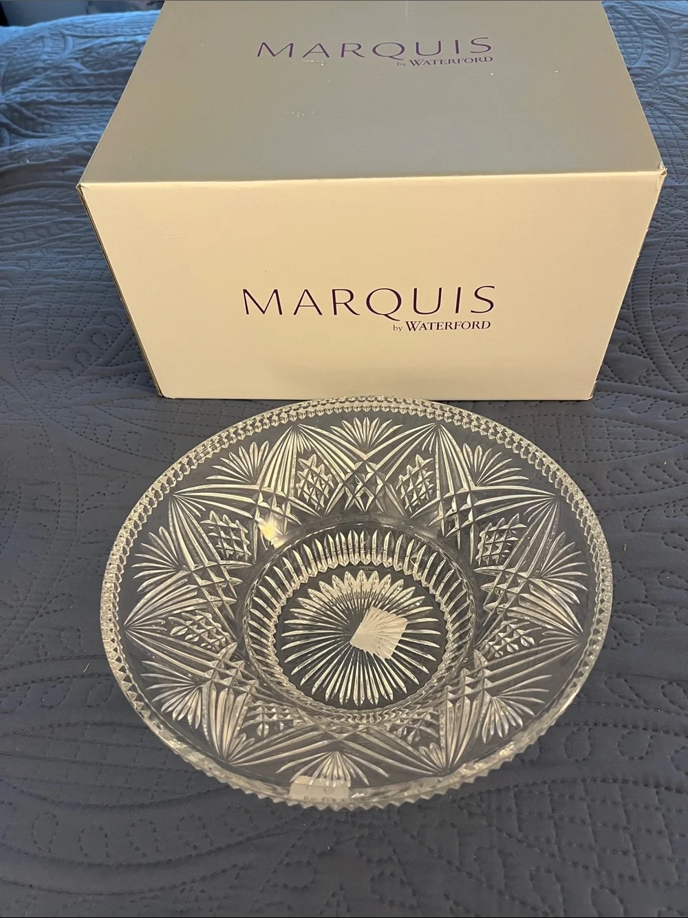 Marquis by Waterford Low Bowl Centerpiece